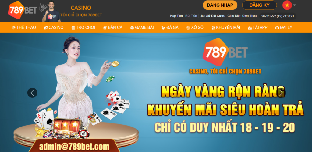 Truy cập trang chủ 789bets.biz link chính thức