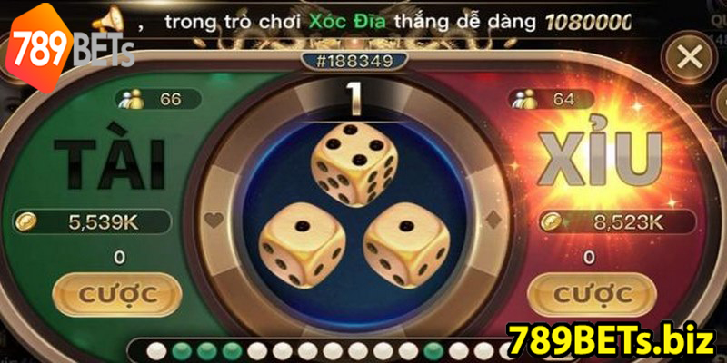 Chơi game Tài Xỉu Online uy tín tại nhà cái 789BET