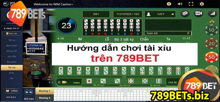 Thông tin về game cược tài xỉu 789BET